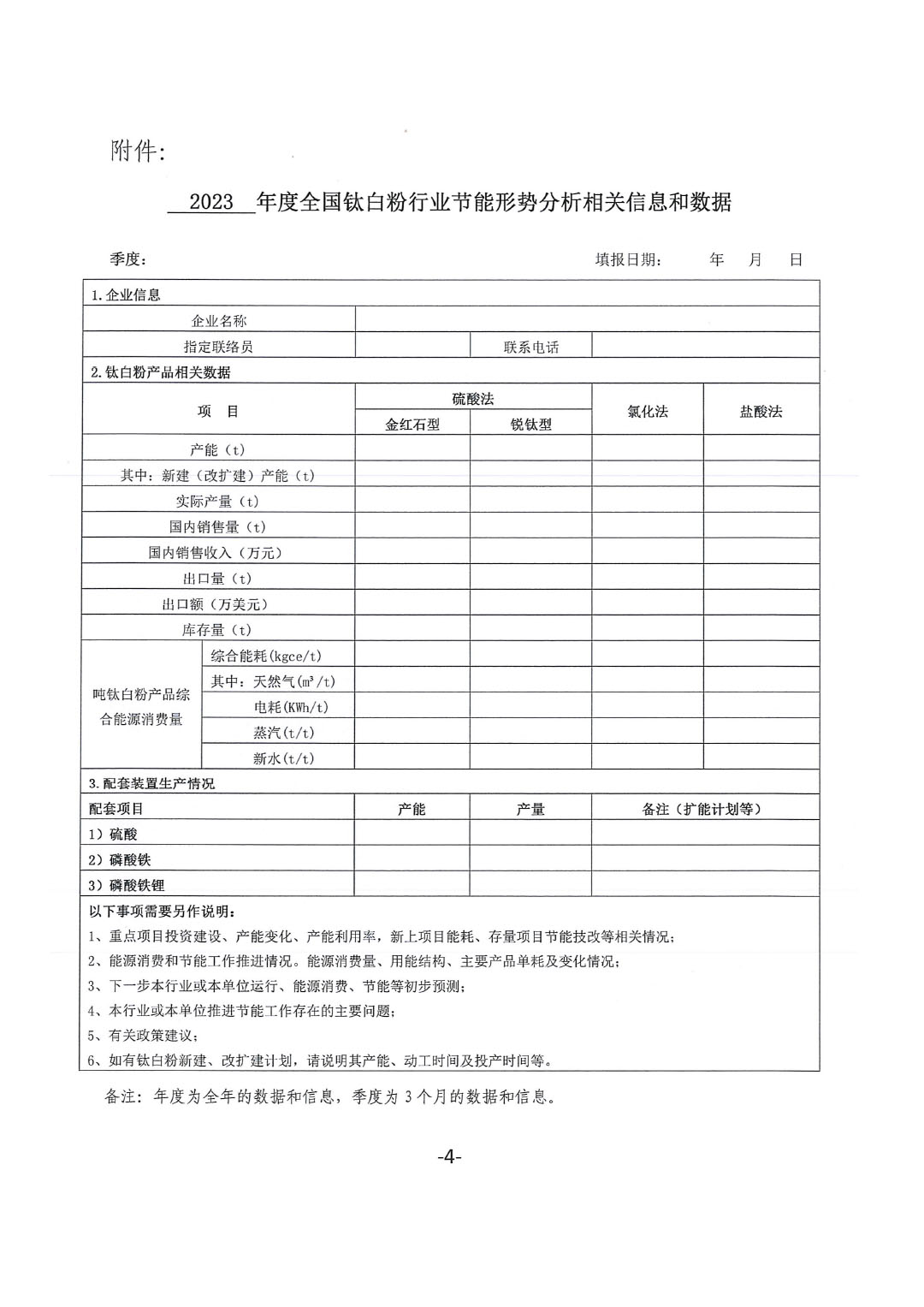 关于建立全国钛白粉行业节能形势分析工作机制的通知-4